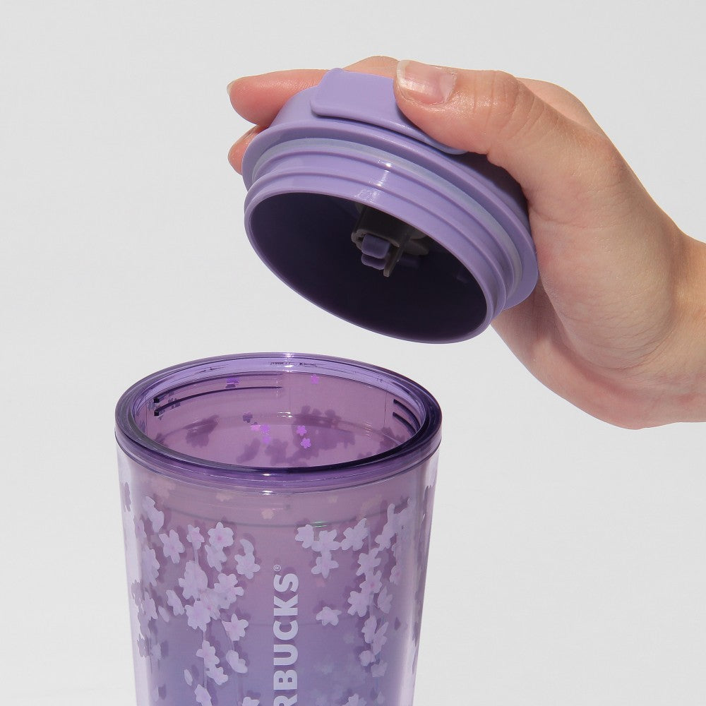 Starbucks Japan SAKURA 2025 Tumbler Purple 355ml