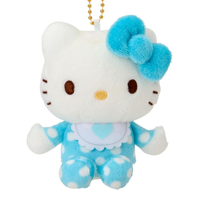 Hello Kitty Plush Keychain Baby Blue Sanrio Japan 2025