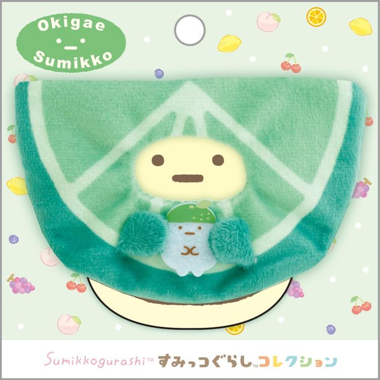 Sumikko Gurashi Costume for mini Plush Lime Poncho Fruit Parlor San-X Japan 2025