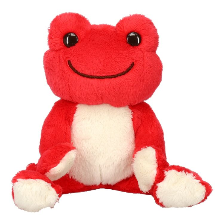 Pickles the Frog Pocket Plush Doll Akane Red Japan 2024