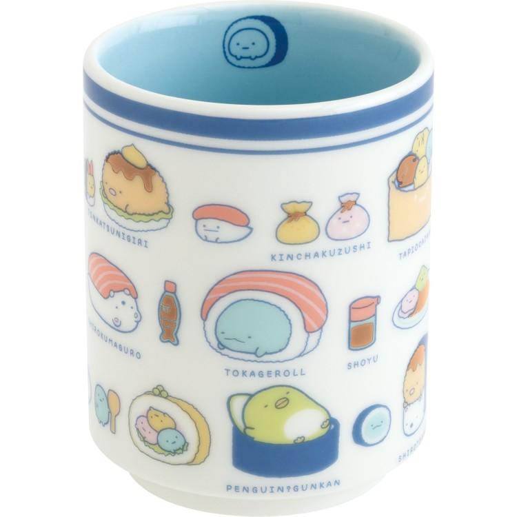 Sumikko Gurashi Ceramic Teacup Alphabet Blue San-X Japan 2025