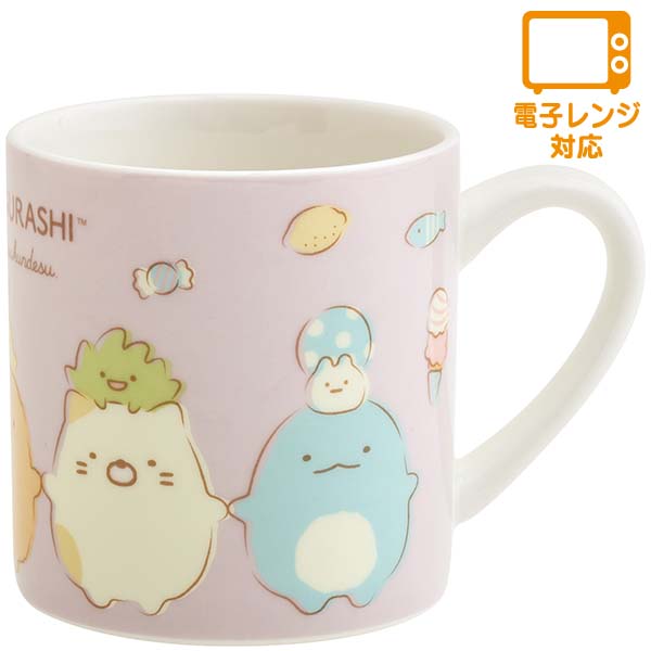 Sumikko Gurashi Mug Cup Purple San-X Japan