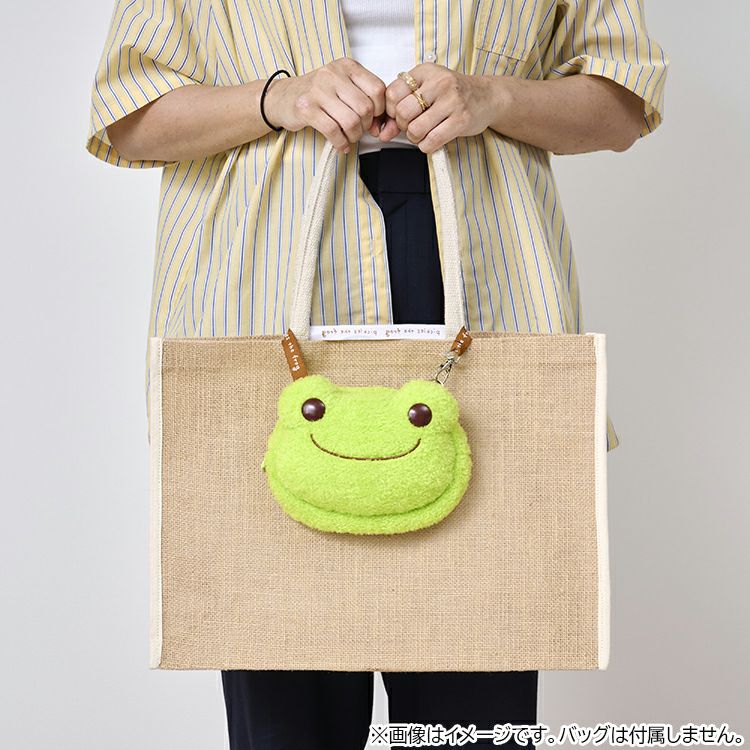 Pickles the Frog Pouch Plush Zakka Japan 2025