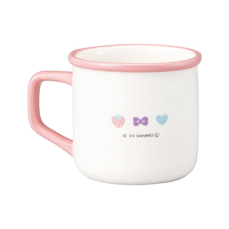 My Melody Enamel style Mug Cup Sanrio Japan 2024