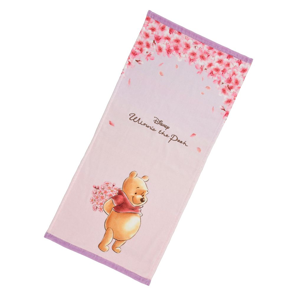 Winnie the Pooh Face Towel SAKURA Disney Store Japan 2025