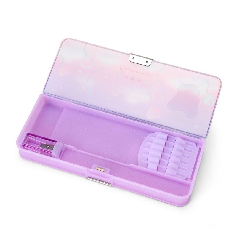 Kuromi Kids Double Side Opening Pen Case Sanrio Japan 2025