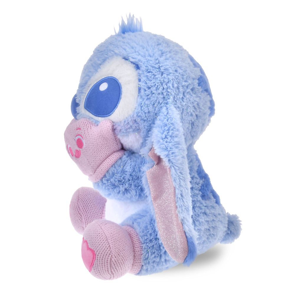 Stitch Plush Doll Blue Winter Shiny Color Disney Store Japan 2025