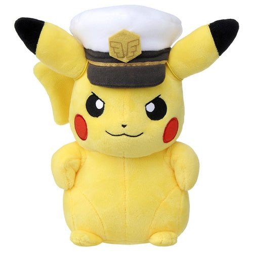 Captain Pikachu Plush Doll Pokemon Star Center Japan