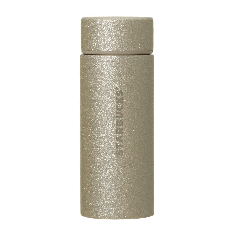 Stainless Bottle Glitter Champagne Gold 355ml Starbucks Japan Christmas 2025