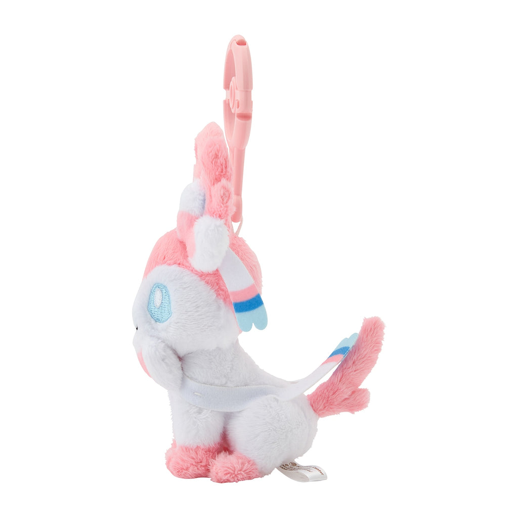 Sylveon Nymphia Plush Keychain with Carabiner Pokemon Center Japan 2024