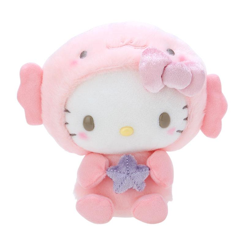 Hello Kitty Plush Doll Axolotl Aquatic Creatures Sanrio Japan 2024
