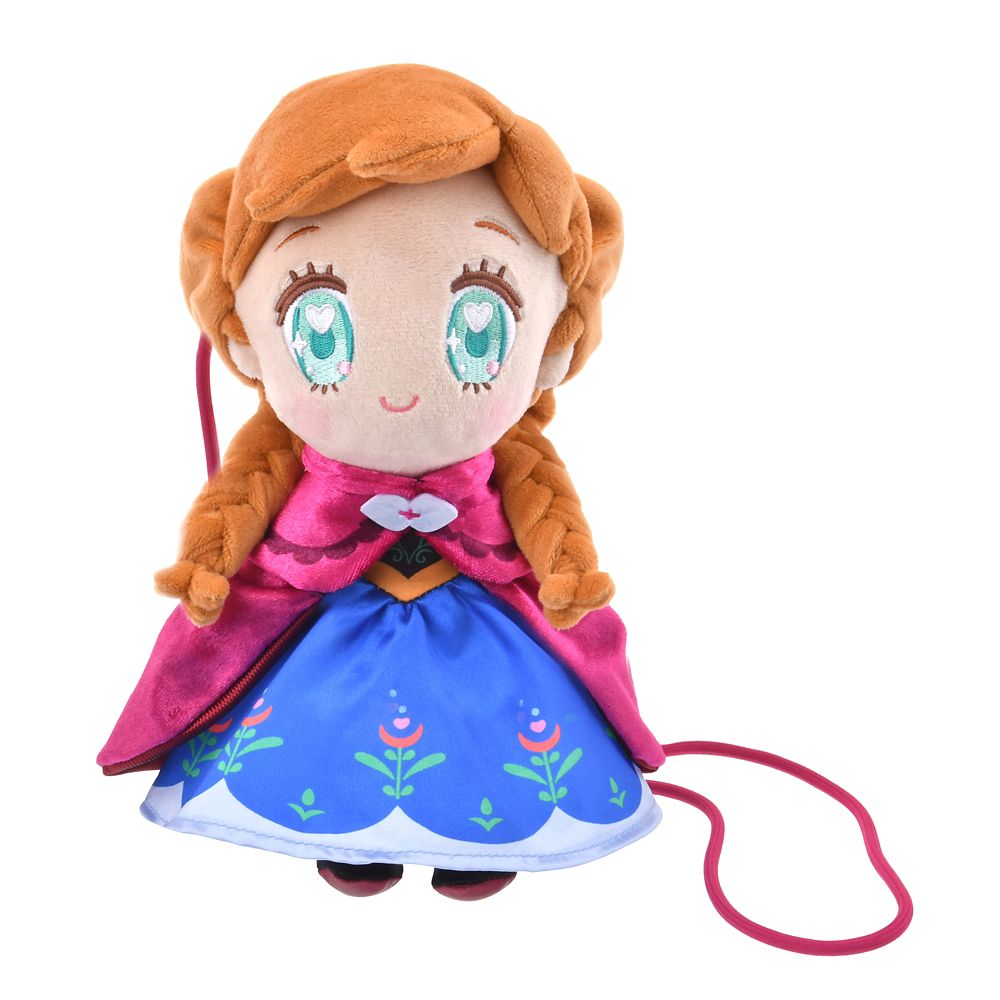 Anna Kids Plush Pochette Bag TINY FROZEN Disney Store Japan 2025