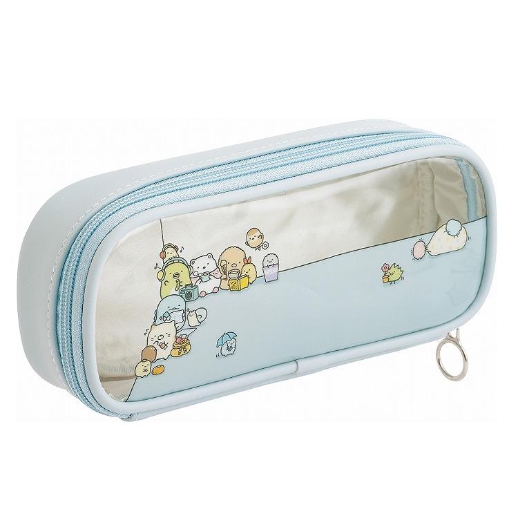 Sumikko Gurashi Pen Case Pencil Pouch Blue Okiniiri San-X Japan 2025