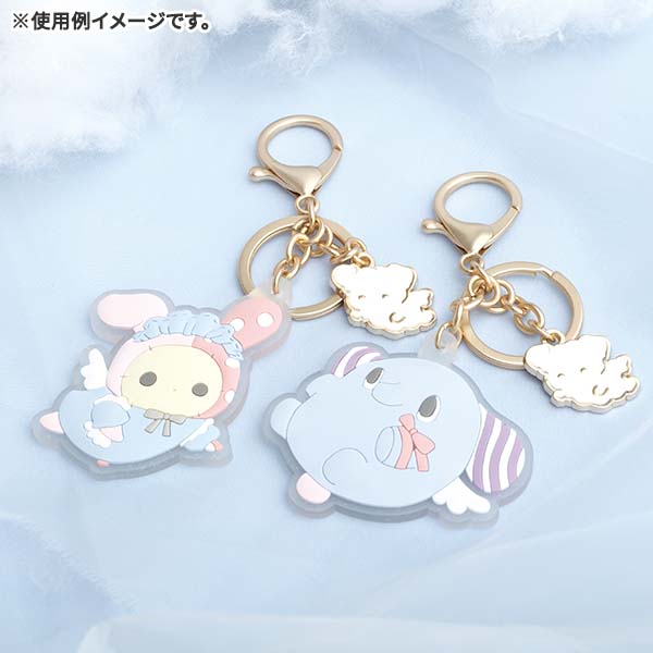 Sentimental Circus Shappo Keychain Key Holder Sorairohakuchumu San-X Japan 2024