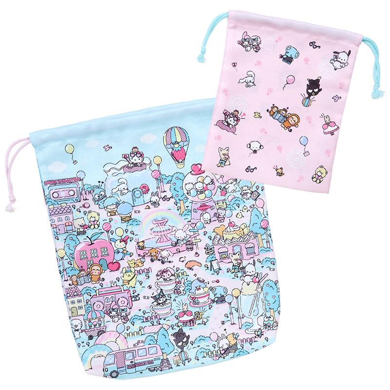 Fantasy Trip Drawstring Pouch Sanrio Japan 2024