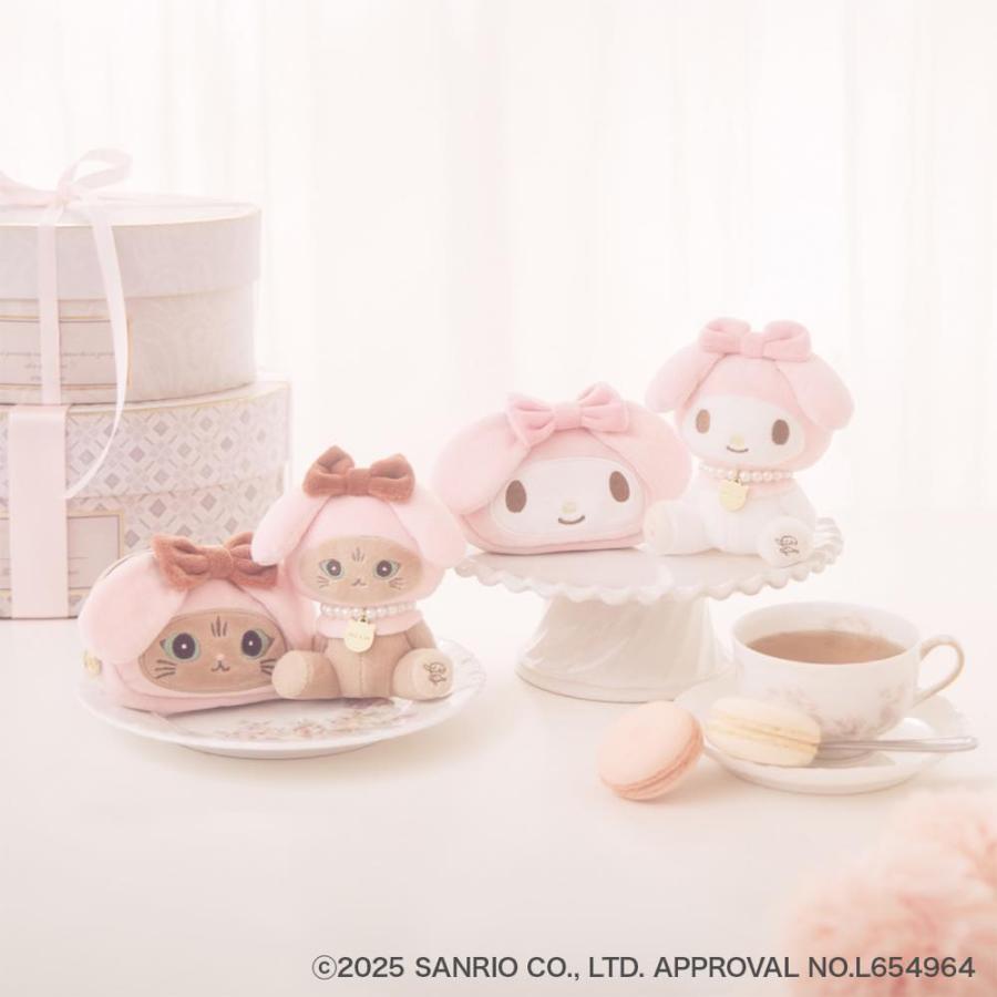 My Melody Face Pouch M Nunetto Cat PAUL & JOE Sanrio Japan 2025