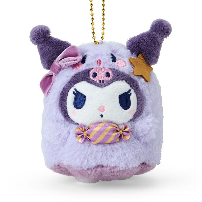 Kuromi Plush Mascot Holder Keychain Candy Ghost Sanrio Japan Halloween 2024