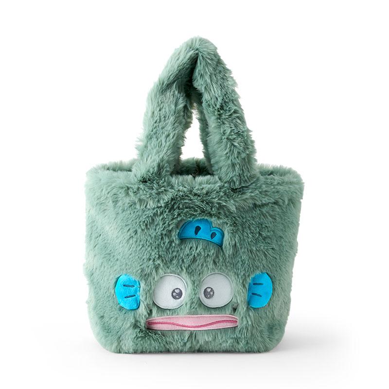 Hangyodon Fur mini Tote Bag Face Shape Sanrio Japan 2024