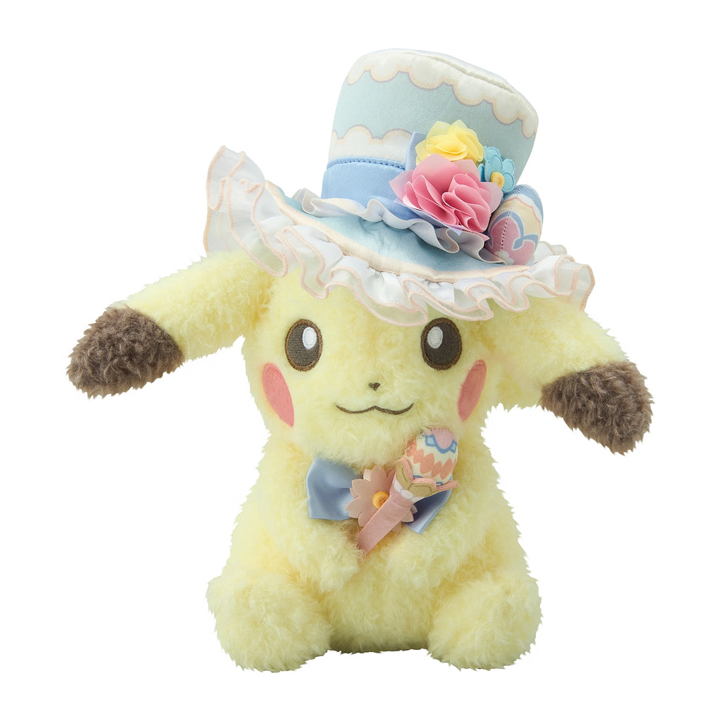 Pikachu Plush Doll Botanical Easter Pokemon Center Japan 2025