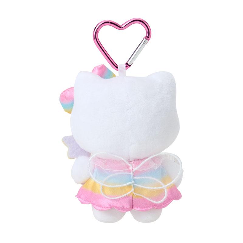 Hello Kitty Plush Mascot Holder Keychain Rainbow Sanrio Japan 2025