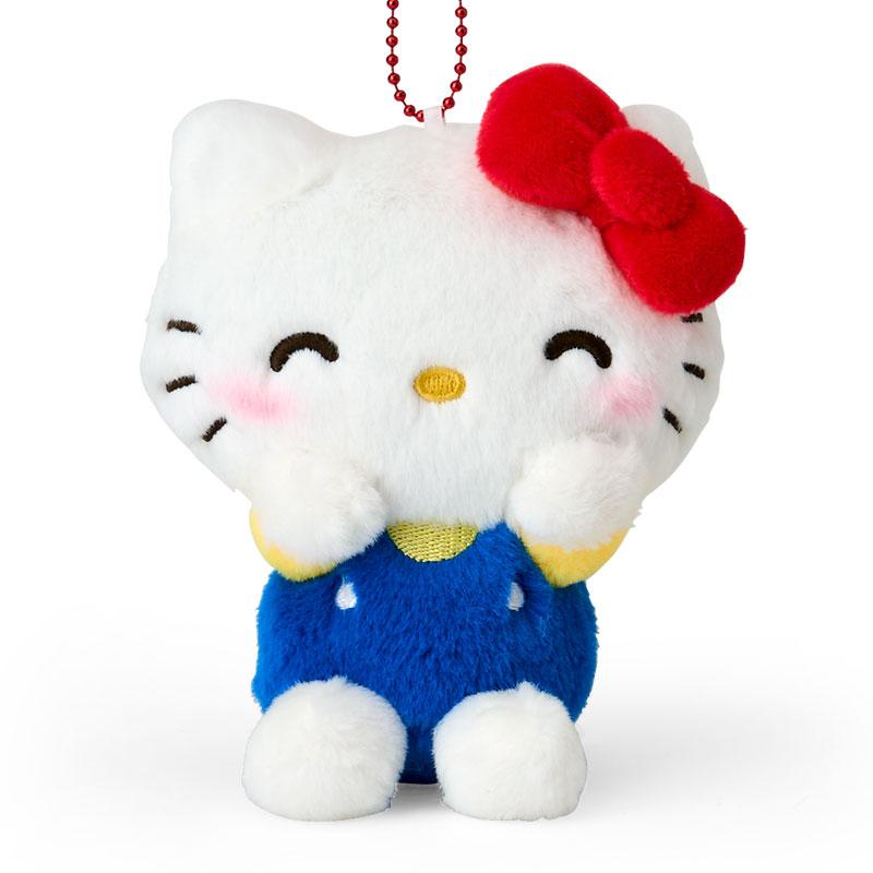 Hello Kitty Plush Mascot Holder Keychain Ufufu Hehehe Sanrio Japan 2024