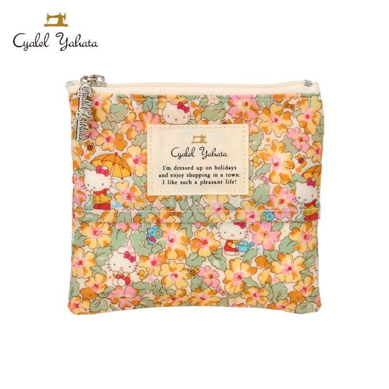 Hello Kitty Tissue Pouch Liberty Yellow Sanrio Japan 2025