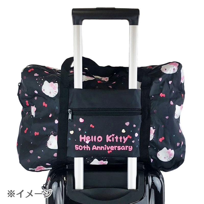 Hello Kitty 50th Anniversary Foldable Carry-On Bag Sanrio Japan 2024