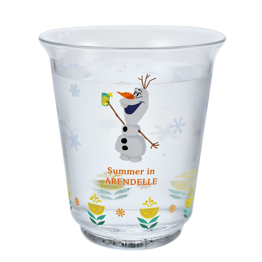 Frozen Olaf Glass Cup Color Change Disney Store Japan 2025