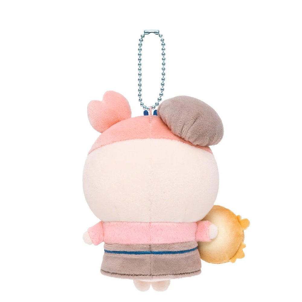 Kani Furuhonya Plush Keychain Chiikawa Bakery Staff Japan 2026