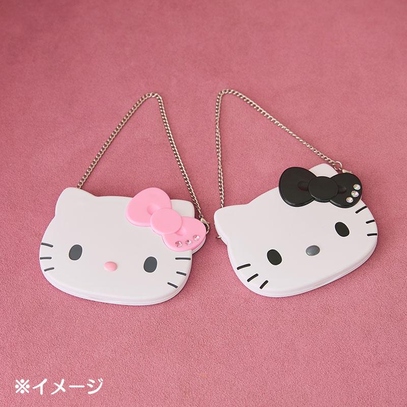 I Love Hello Kitty Mirror with Chain Pink Sanrio Japan 2024