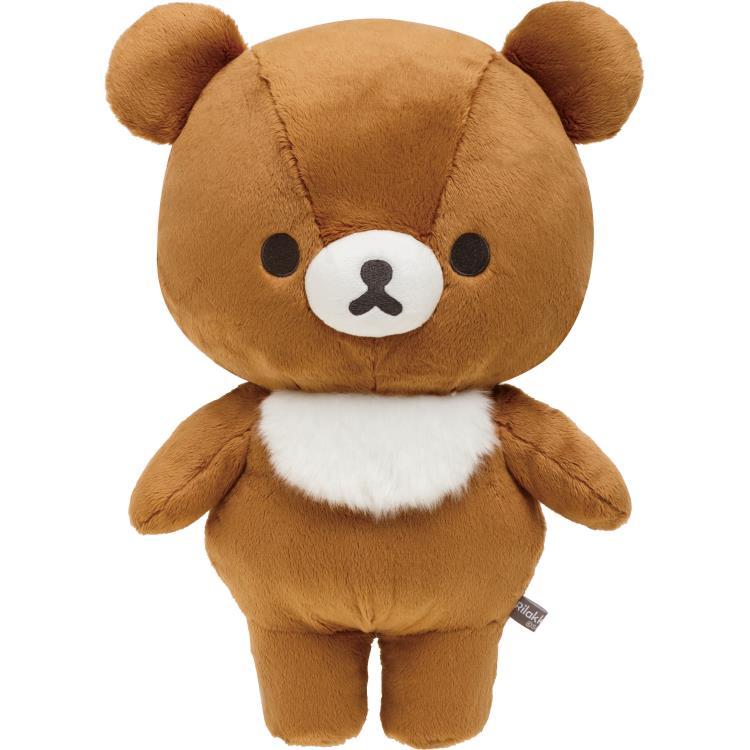 Chairoikoguma Plush Doll M BASIC RILAKKUMA Favorite Things San-X Japan 2024