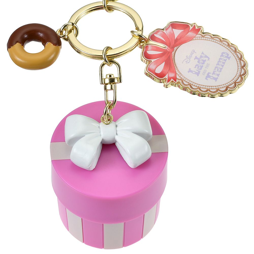 LADY AND THE TRAMP 70TH Keychain Key Holder Disney Store Japan