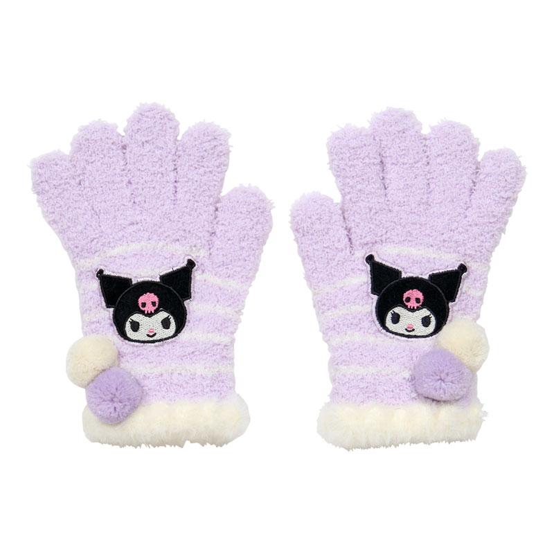 Kuromi Kids Stretchy Gloves Sanrio Japan 2025