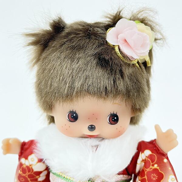 Bebichhichi Mascot Doll Festive wear Kimono Japan Monchhichi 20th