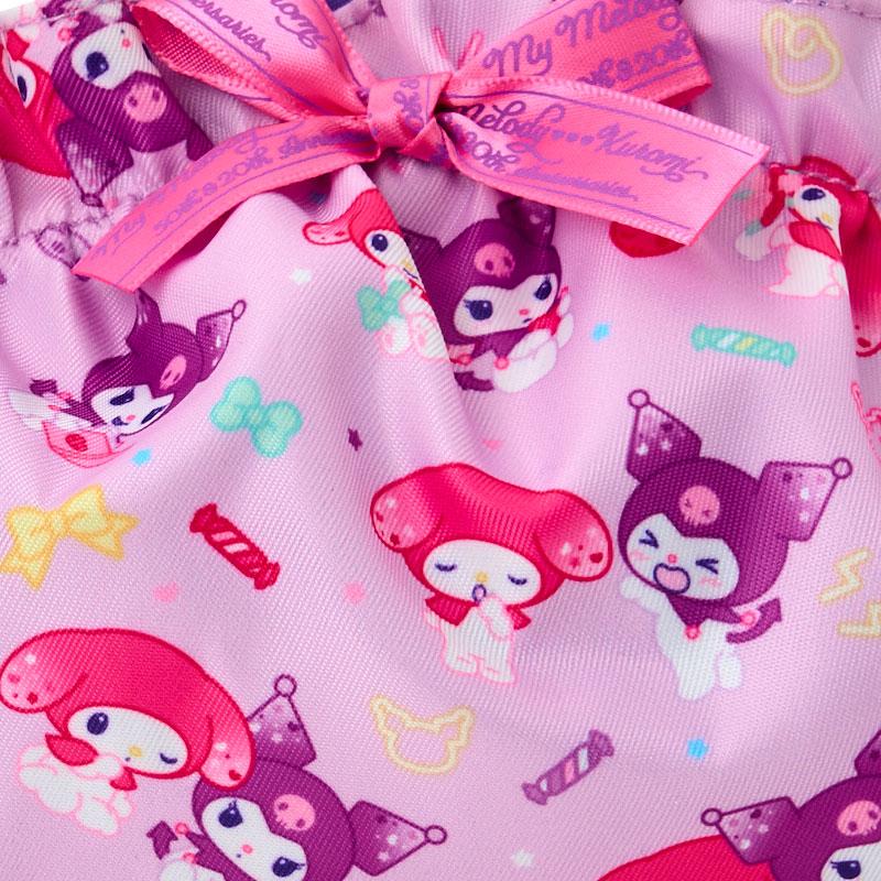 My Melody Kuromi Frill Pouch Sanrio Japan 2025