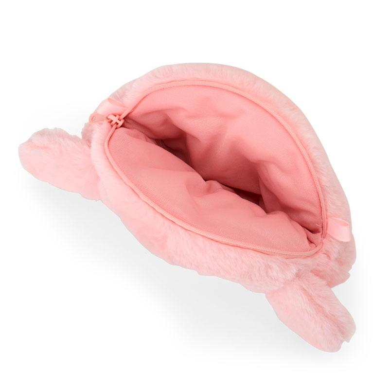 My Melody Fur Shoulder Bag Face Shape Sanrio Japan 2025