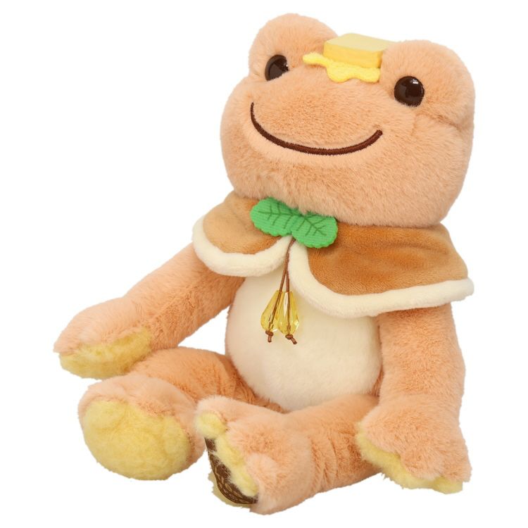 Pickles the Frog Bean Doll Plush Always Coffee Pancake Japan 2025