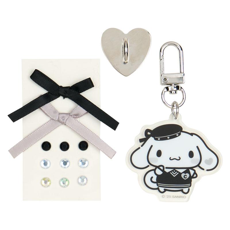 Cinnamoroll Keychain Bag Charm Decoration set Monotone Sanrio Japan 2025