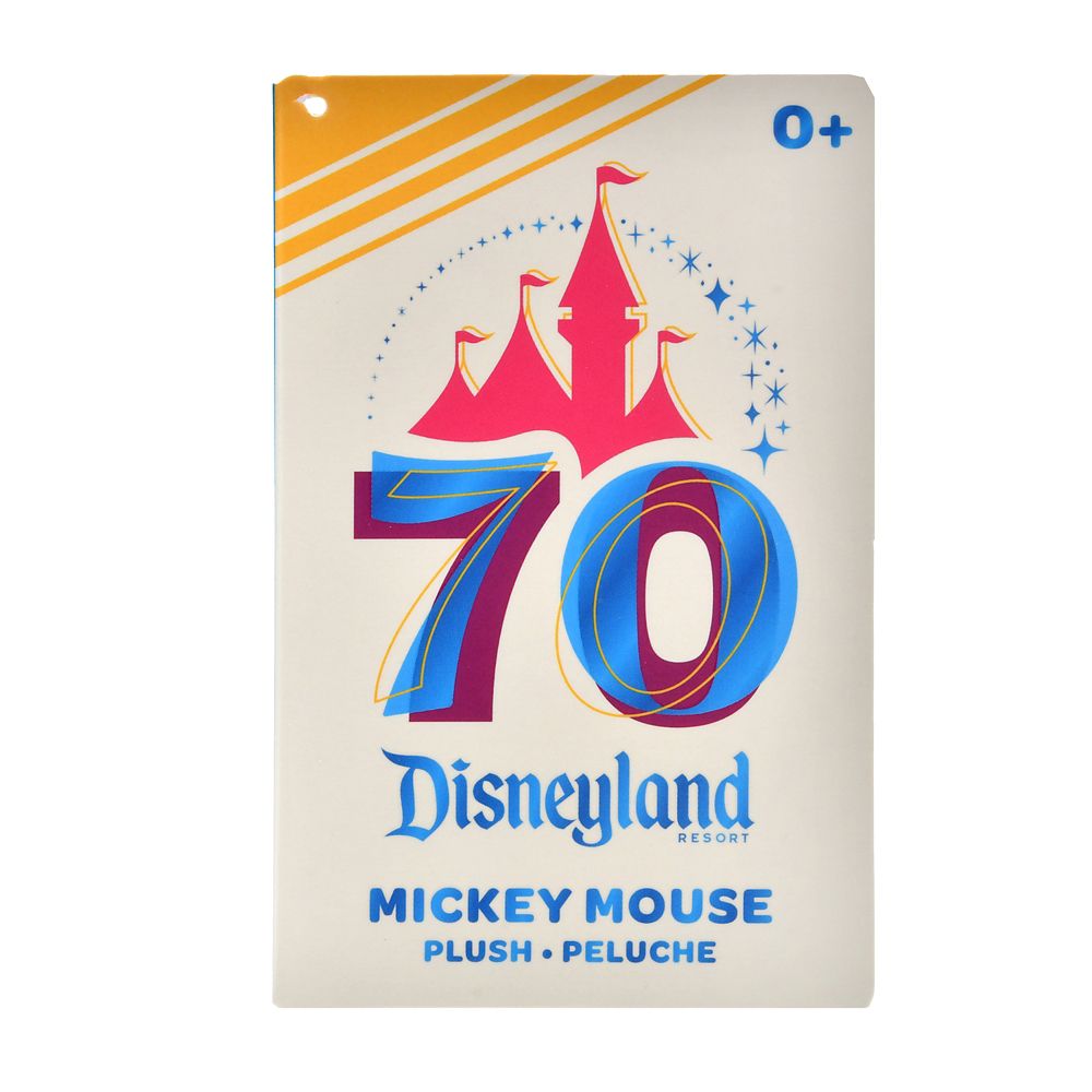Chip & Dale Plush Doll DISNEYLAND RESORT 70TH CELEBRATION Disney Store Japan