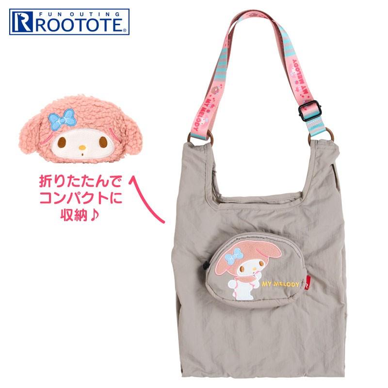 My Melody Eco Shopping Tote Bag ROO Shopper mid Sanrio Japan 2025
