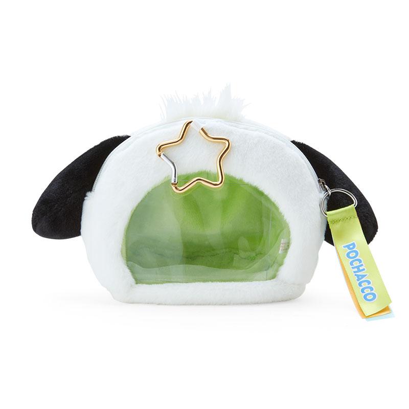 Pochacco Plush Face shape Pouch Window Grand Prize Sanrio Japan 2024