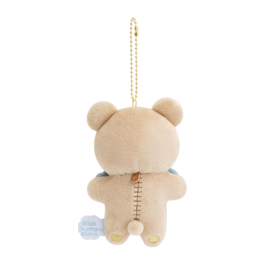 BASIC RILAKKUMA Flower Plush Keychain San-X Japan 2025 Shop Limit