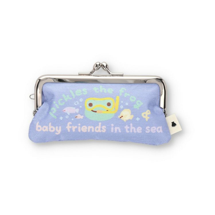 Pickles the Frog Clasp Pouch Sea Friends Blue AYANOKOJI Japan 2025