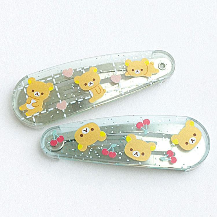 Rilakkuma Hair Clip Glitter San-X Japan 2025
