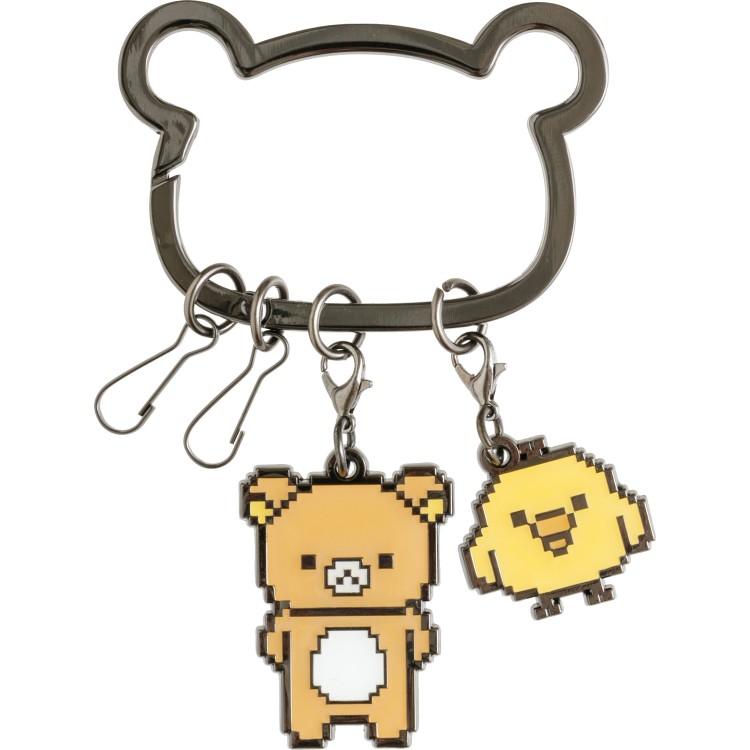 Rilakkuma & Kiiroitori Yellow Chick Keychain Key Holder Gaming San-X Japan 2025