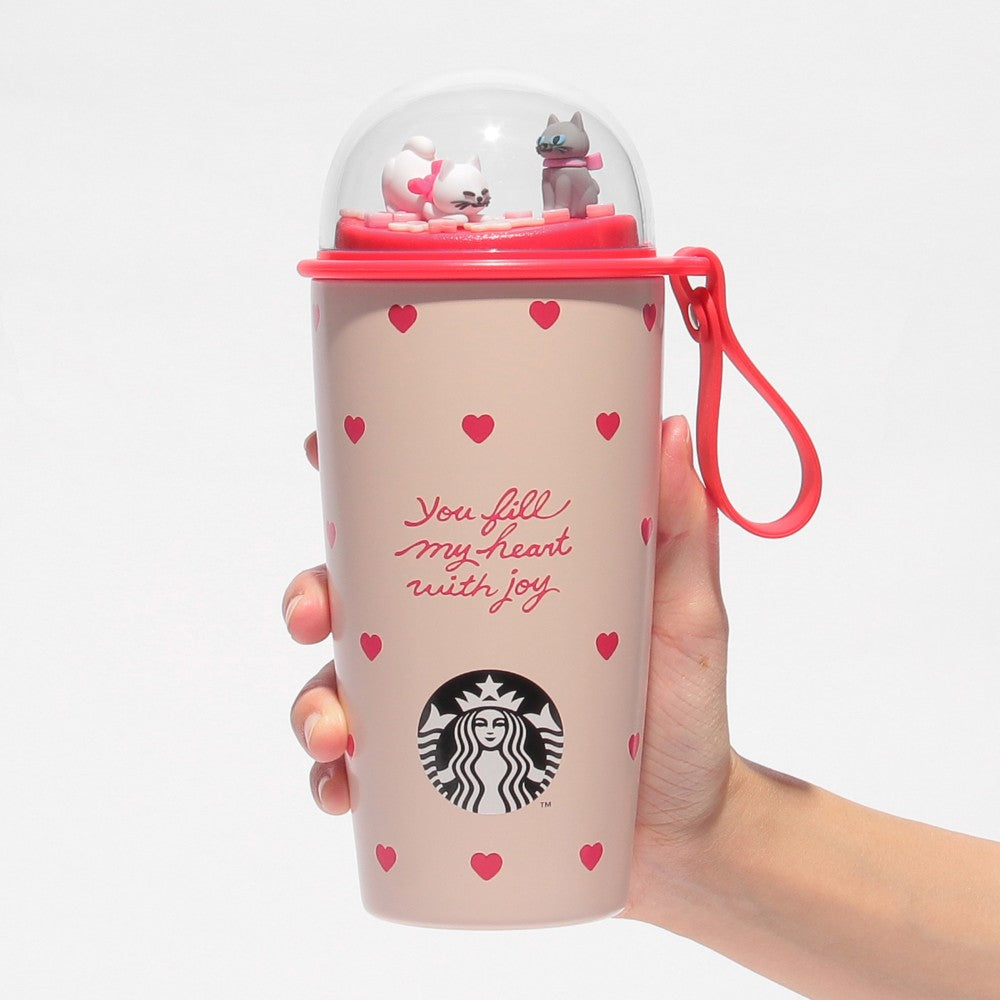 ヴィヴィ　スターバックス　バレンタイン Valentine 2026 Cup Shapes Stainless Heart Bottle Tumbler 355ml