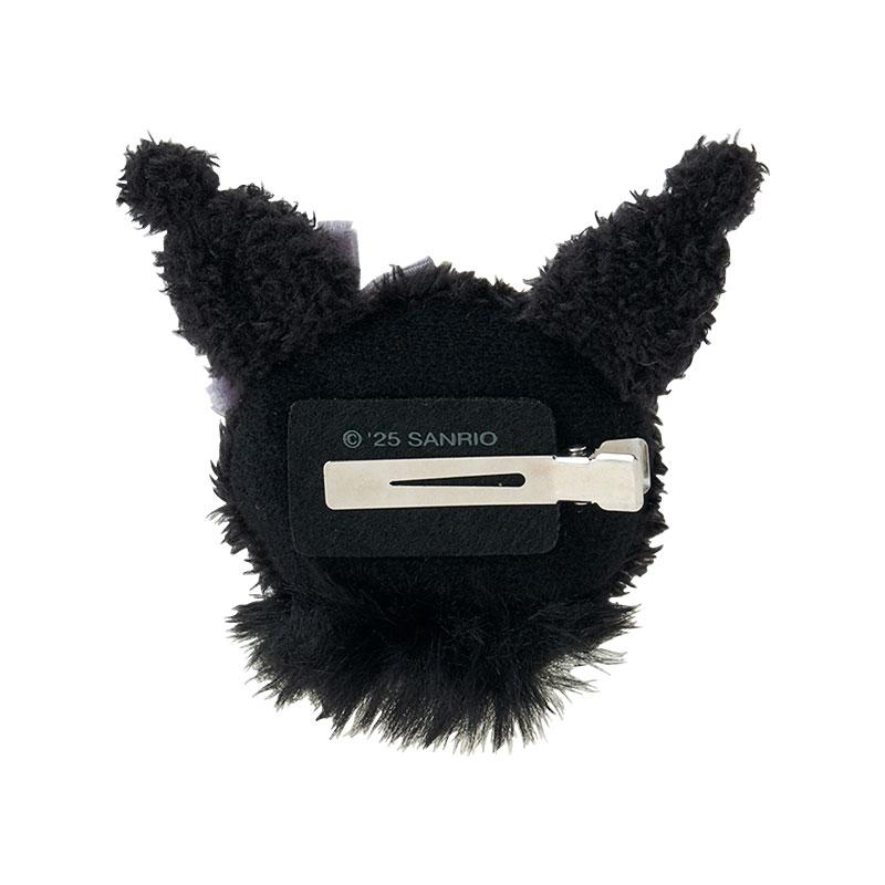 Kuromi Plush Hair Clip Face Shape Melousa Romiusa Sanrio Japan 2025