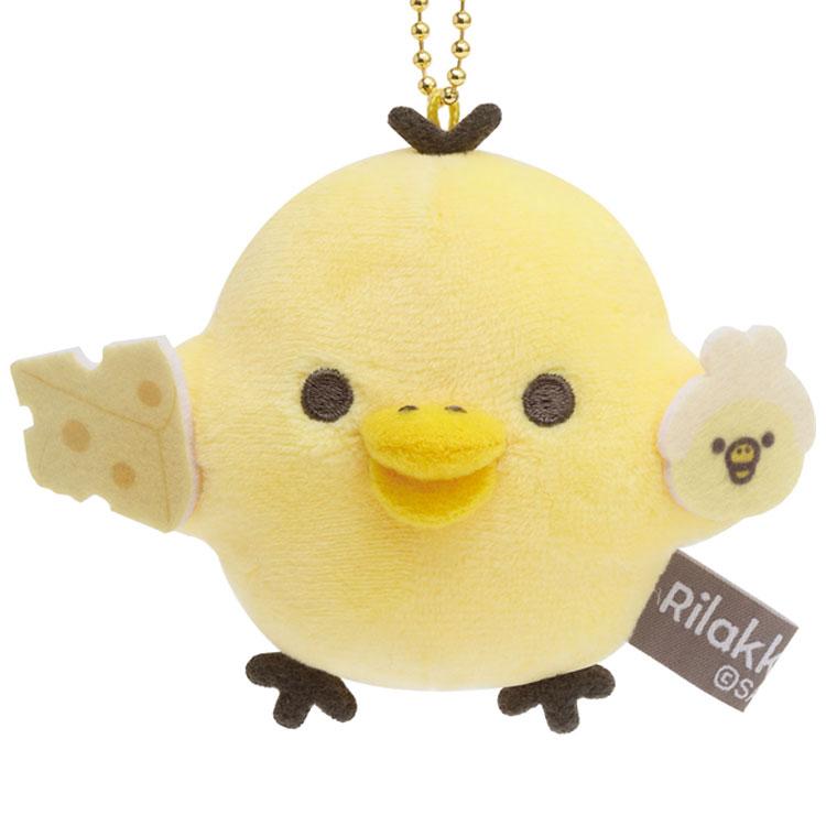 Kiiroitori Yellow Plush Keychain BASIC RILAKKUMA Favorite Things San-X Japan