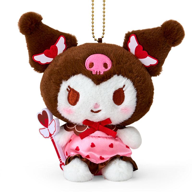 Kuromi Plush Mascot Holder Keychain Magical Heart Sanrio Japan 2024