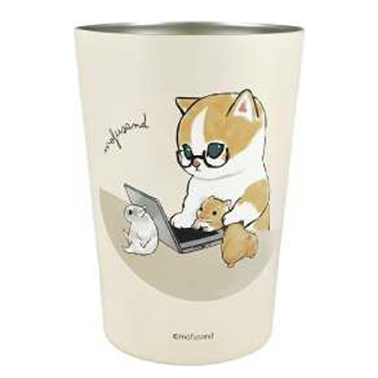 mofusand Cat 2WAY Stainless Tumbler Work from home Japan